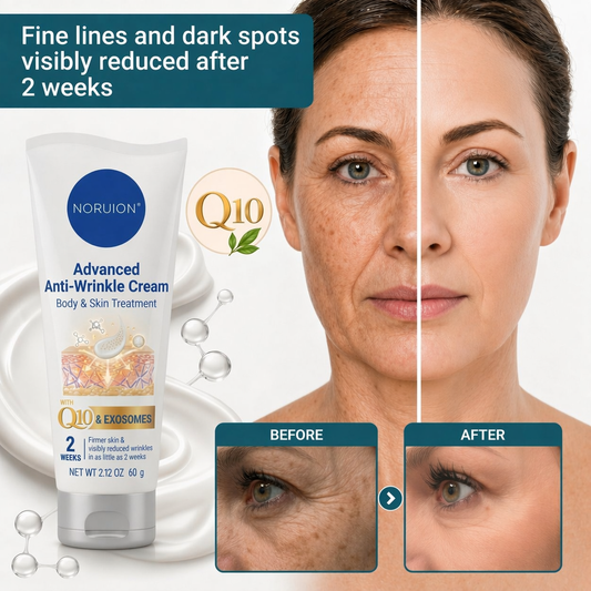✨ NORUION®  Q10 x Botanical Nano Exosome Advanced Anti-Wrinkle Cream